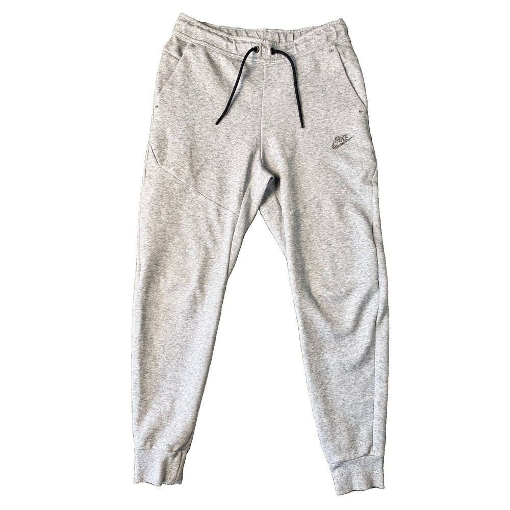 Nike Sportswear Tech Fleece Jogger Pants Mens Size Small Gray Sweatpants Gym EUC